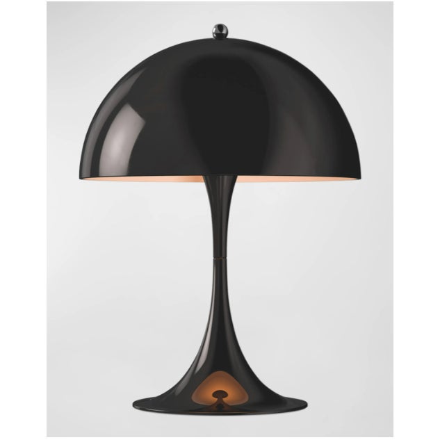 Mid-Century Modern Louis Poulsen Panthella 250 Mini Table Lamp - Brand New in Box - Black (Limited Edition) - Corded Version For Sale - Image 3 of 5