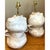 Off-white Vintage Sculptural Ceramic Table Lamps - a Pair For Sale - Image 8 of 14