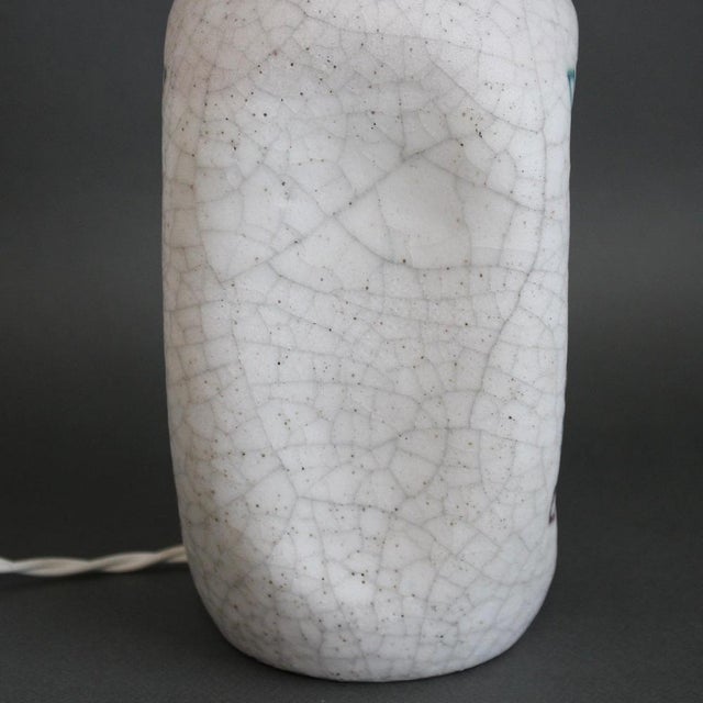 Vintage Italian Decorative Table Lamp by Guido Gambone, 1950s For Sale - Image 10 of 18