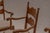 Wood Mid-Century French Dining Chairs after Charles Dudouyt, 1950s, Set of 4 For Sale - Image 7 of 18