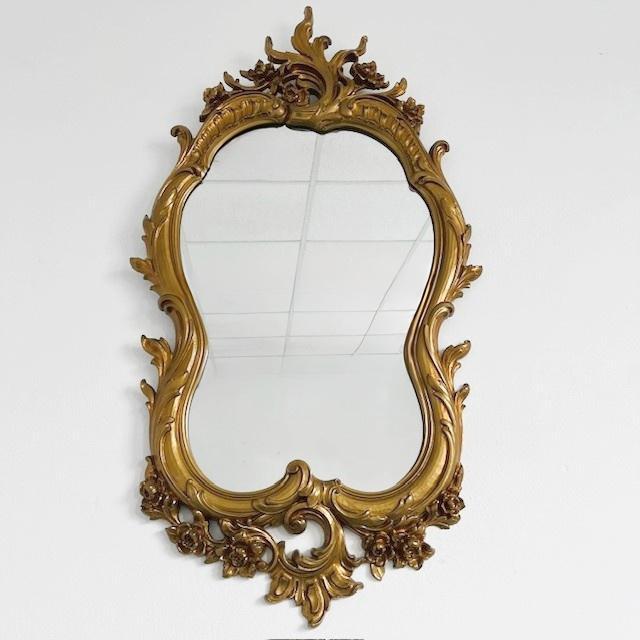 Hollywood Regency Baroque Style Mirror, 1960s For Sale - Image 6 of 7