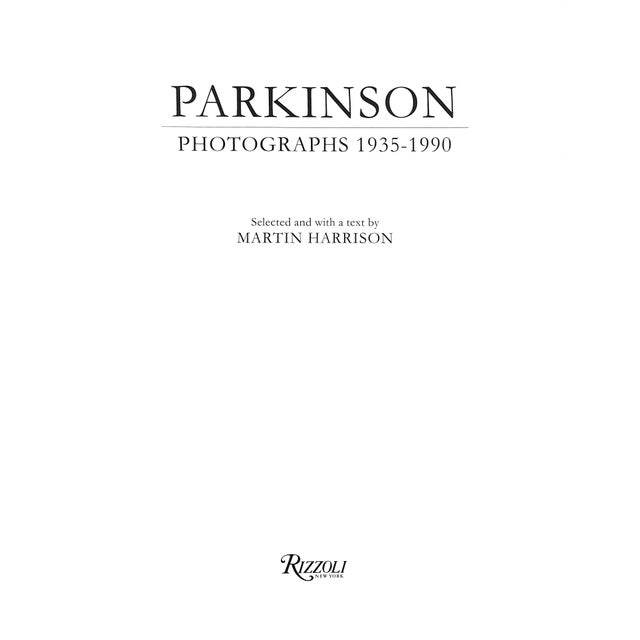 HARRISON, Martin [text by] w/ 189 plates Rizzoli 1994 13 3/4" x 11" Norman Parkinson CBE (21 April 1913 – 15 February...