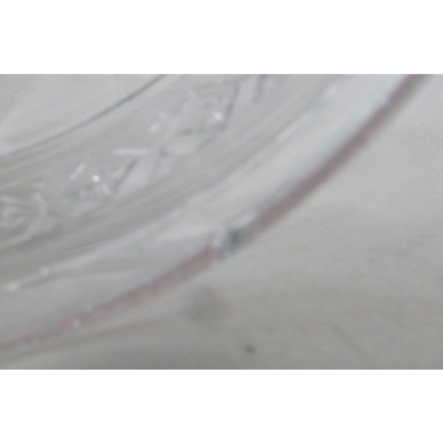Indiana Glass Round Covered Butter Star Band Dish Domed Lid Serving Bowl 4506b For Sale - Image 9 of 14