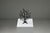 Mid-Century Modern Brutalist Black Tree of Life Candleholder, 1970s For Sale - Image 3 of 9