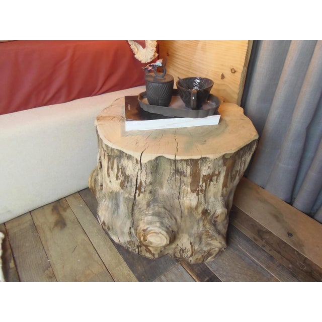 This side table is made from recycled wood, and as all the products by R & U Atelier are upcycled and handmade, there may...