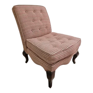 Vintage Custom French Slipper Chair Regency Patricia's of Mullica Hill
