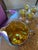 Mid-Century Modern Vintage Indiana Glass Harvest Grape Marigold Iridescent Pitcher and 8 Goblets - 9 pcs For Sale - Image 3 of 8