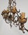 Gold Large Acanthus Leaf 7-Arm Sconce in Gilt Metal attributed to Palladio, 1960s For Sale - Image 8 of 11
