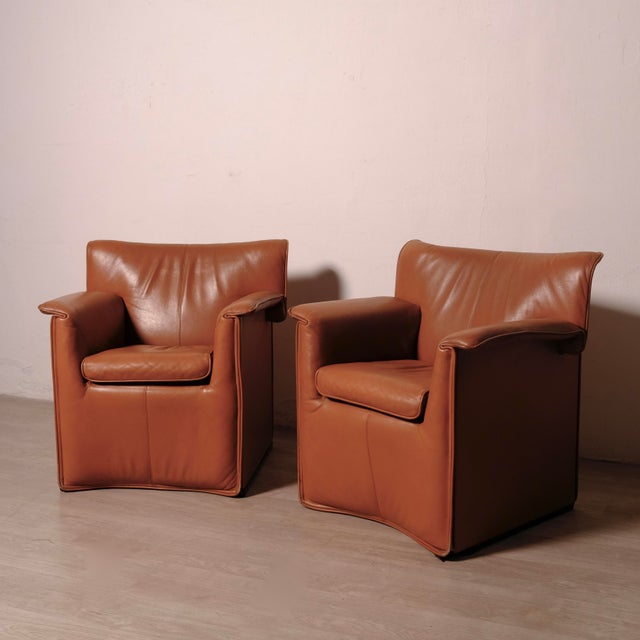Modern Vintage Chairs by Lauriana Afra and Tobia Scarpa for B&B Italia, 1970s, Set of 2 For Sale - Image 3 of 18