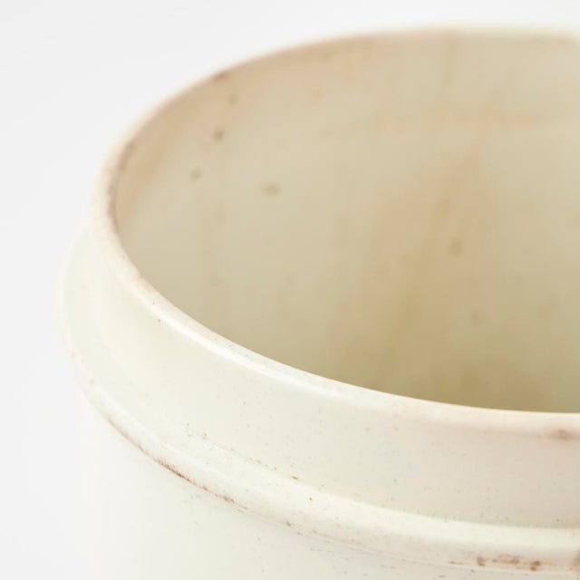 Antique Ironstone Confit Jar For Sale - Image 4 of 6