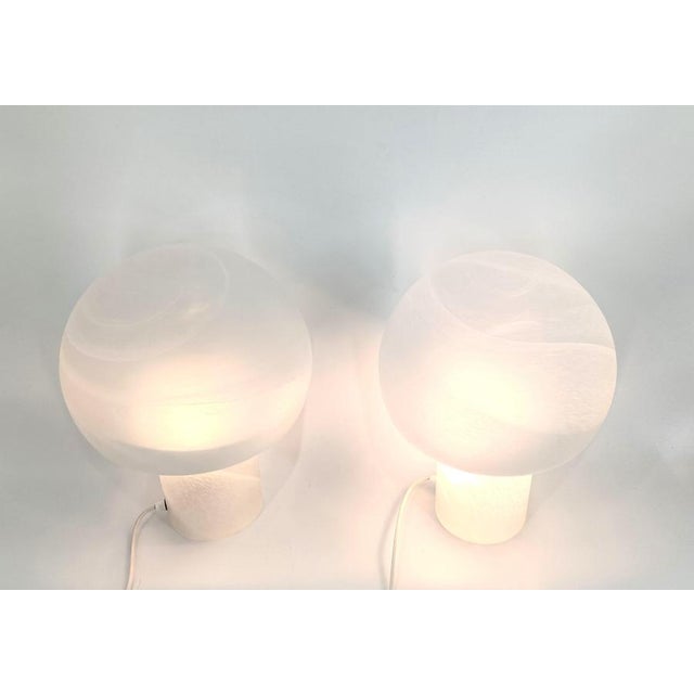 Mushroom Table Lamps from Peil and Putzler, 1970s, Set of 2 For Sale - Image 11 of 14
