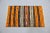 Rustic 1970s Southwestern Style Handmade Pumpkin Orange Turkish Kilim Area Rug For Sale - Image 3 of 11
