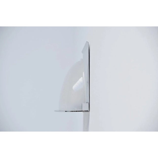 Gold Lp 23 Chrome Wall Lamp by Luigi Caccia Dominioni for Azucena, Italy, 1990s For Sale - Image 8 of 9