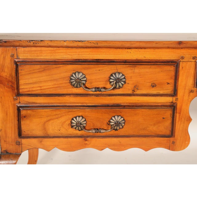 Louis XV Provincial Fruitwood Desk For Sale - Image 9 of 12