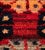 Red Mid 20th Century Vintage Floral Tomato-Red Handwoven Wool Turkish Rug For Sale - Image 8 of 9