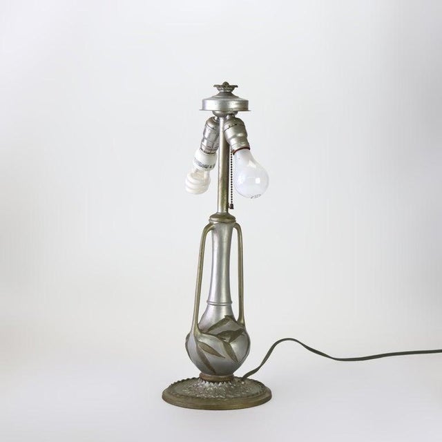 Antique Phoenix Reverse Painted Table Lamp With Landscape Scene C1920 Measures - 21 3/4" x 15 3/4" x 15 3/4" This antique...