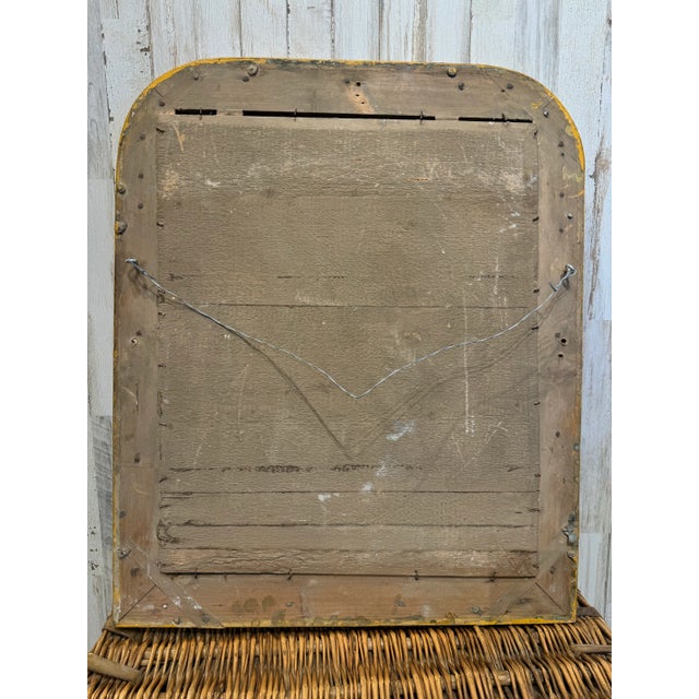 This exquisite Antique Louis Philippe Mirror, adorned with a gilded finish, effortlessly brings timeless charm to any...