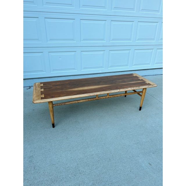 1960s 1960s Restored Lane Acclaim Walnut Coffee Table For Sale - Image 5 of 10