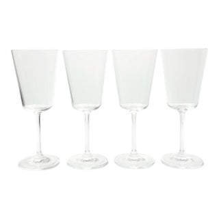 Contemporary Waterford Marquis Crystal Water or Wine Glasses - Set of 4 For Sale