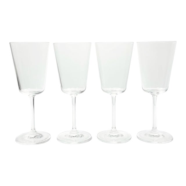 Contemporary Waterford Marquis Crystal Water or Wine Glasses - Set of 4 For Sale