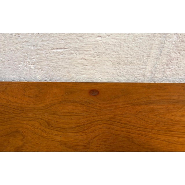 Mid 20th Century Modern Walnut Lowboy Dresser by Young Mfg., Attributed For Sale - Image 14 of 18