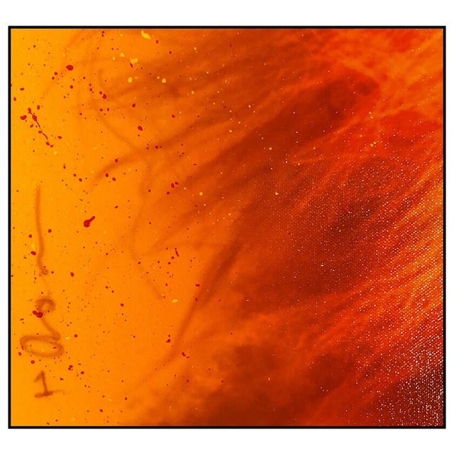 Figurative Serengeti Sunset Lion, Adam Scott Rote For Sale - Image 3 of 5