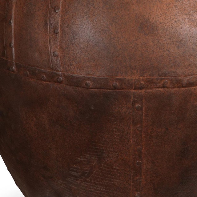 Vintage Iron Water Vessel, 1940s For Sale - Image 3 of 5