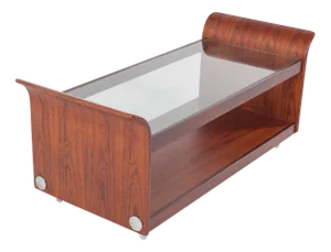 Teak and Glass Tulip Coffee Table from G-Plan, 1970s