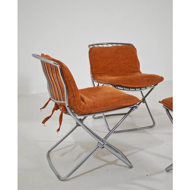 Mid-Century Modern Chairs by Gastone Rinaldi for Rima, Italy 1970s, Set of 4 For Sale - Image 12 of 18