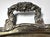 Mid 20th Century Victorian Silverplate Serving Tray: Etched Floral Cartouche, Decorative Handles For Sale - Image 4 of 10