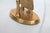 Brass Vintage Brass Santa Claus Christmas Taper Candle Holder For Sale - Image 8 of 8