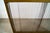 1960’s Hollywood Regency Solid Brass Fireplace Mesh Screen For Sale - Image 9 of 12