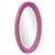 Queen Anne Queen Ann Mirror - Glossy Hot Pink For Sale - Image 3 of 9