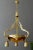 Gold Neoclassical Style Gilt Bronze Chandelier from Verrerie D'Art Degué, 1920s For Sale - Image 8 of 18