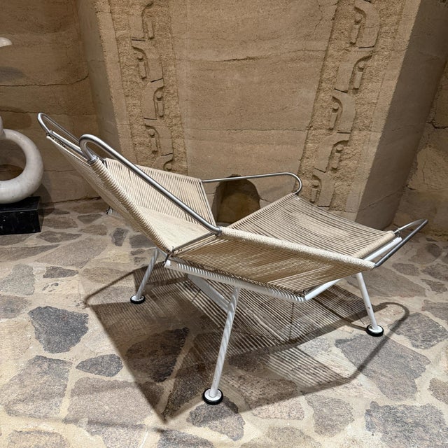 Hans J Wegner Flag Halyard Chair, 1950 Mid Century Danish Modern For Sale - Image 12 of 12