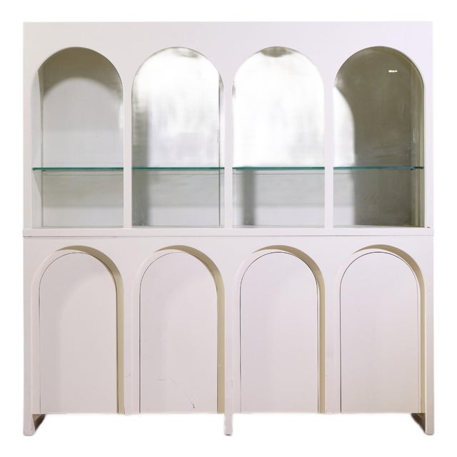 Robsjohn-Gibbings for Widdicomb Colosseum Mid Century Credenza and Hutch For Sale