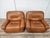 Orange Armchairs attributed to Sapporo by Mario Marenco for Mobil Girgi, 1970, Set of 2 For Sale - Image 8 of 18