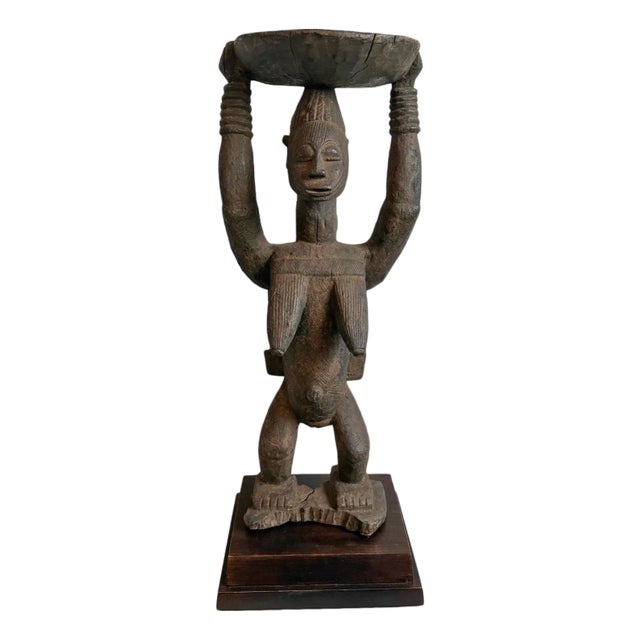 Antique Old Afo Maternity Figure W/Baby For Sale