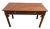 Chippendale Vintage Baker Furniture Writing Table Historic Charleston Chippendale Mahogany For Sale - Image 3 of 13