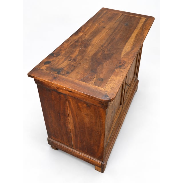 Low 19th Century Louis Philippe Walnut Buffet For Sale - Image 6 of 8