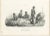 Antique print titled 'Neuhollaender, Habitans de la Holland'. This print depicts inhabitants of New Holland, Australia....