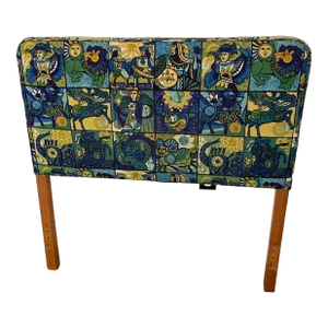 Mid Century Zodiac Signs Twin Bed Headboard