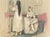 Bülow, Set of Three Erotic Boudoir Lithographs, 1850, Lithograph For Sale - Image 10 of 13