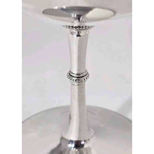 Antique Edwardian Sterling Silver Goblet from Marks & Cohen, Birmingham, 1908 For Sale - Image 12 of 18