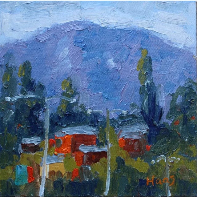 "Mt. Tamalpais Marin County" Contemporary Landscape Oil Painting For Sale