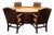 Vintage English Art Deco Conference Table For Sale