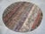 2020s Hand Knotted Turkish Round Rug Bohor Decor Area Rug - 5'1" Diameter For Sale - Image 5 of 12