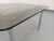 Metal Vintage Square Coffee Table in Smoked Glass and Chrome Metal, 1970s For Sale - Image 7 of 17