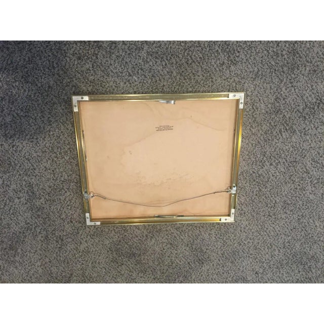 1950s Rathe Abstract Head Modernist Watercolor Painting For Sale In Philadelphia - Image 6 of 8