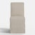 Spritely Home Slipcover for Stoffer Home x Cloth & Company for Lindy Slipcover Dining Chair in Jane Stripe Mauve For Sale - Image 4 of 8
